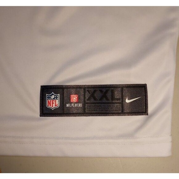 KIRK COUSINS #8 Vikings Away Jersey NFL On Field Nike Dri Fit XXL White V Neck - Picture 7 of 11